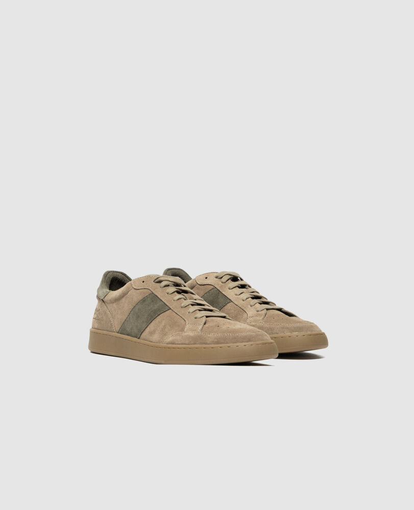 Saxon Sneaker, STONE OLIVE