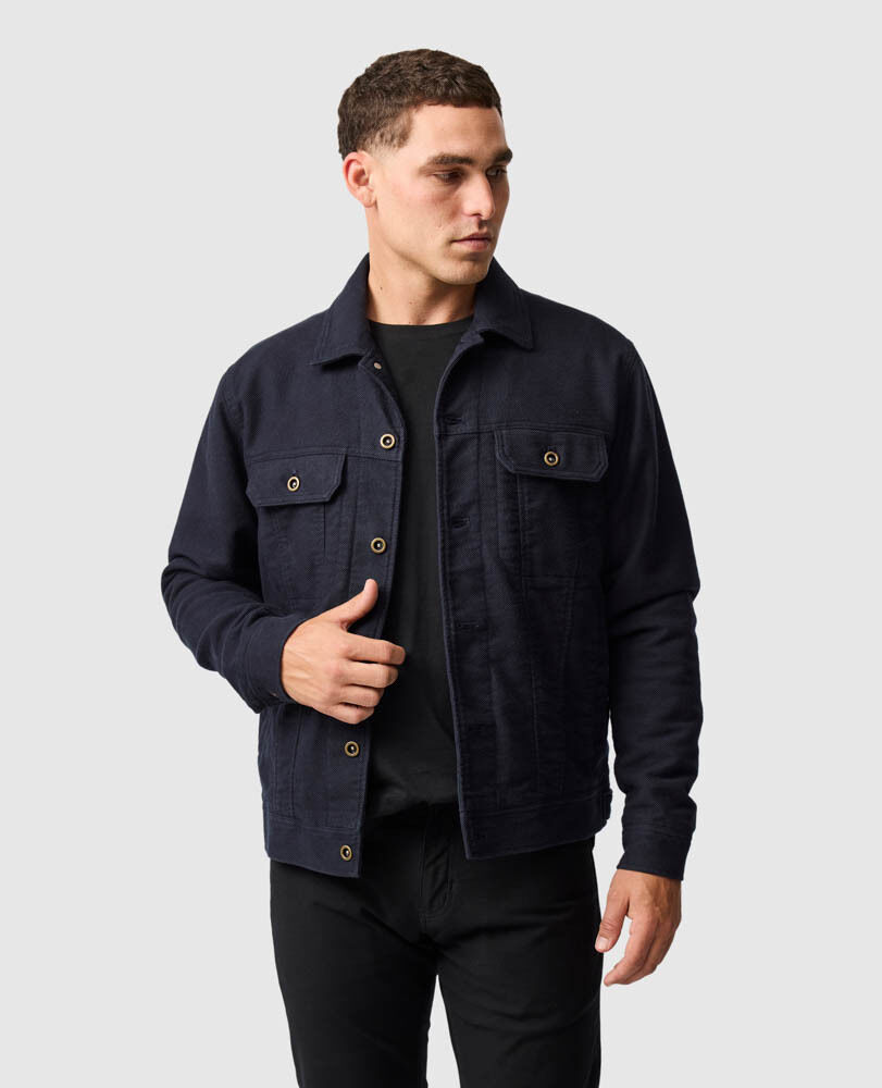 Greenbay Jacket, NAVY, Front