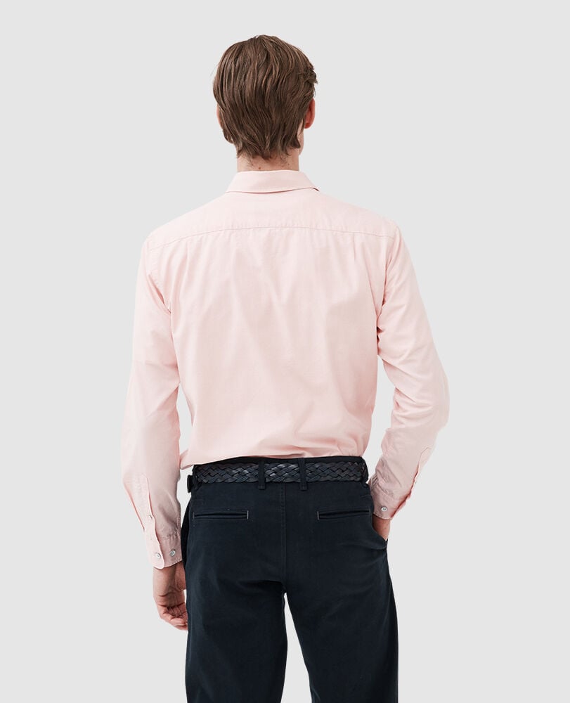 Glenbrook Sports Fit Shirt, QUARTZ, Back