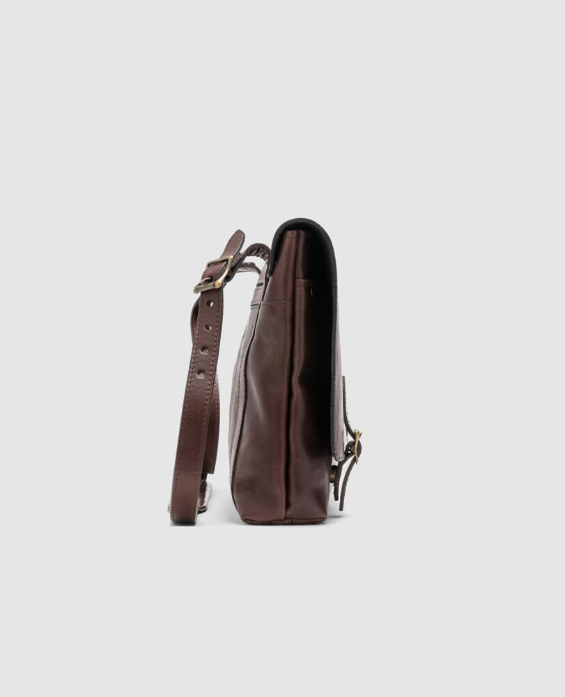 Woodstock Satchel, COCOA, Back