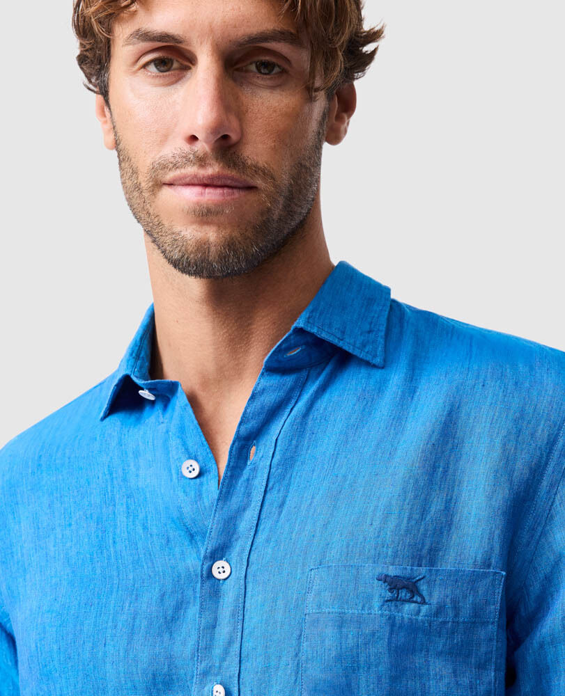 Coromandel 2 Sports Fit Shirt, CYAN, Detail 3