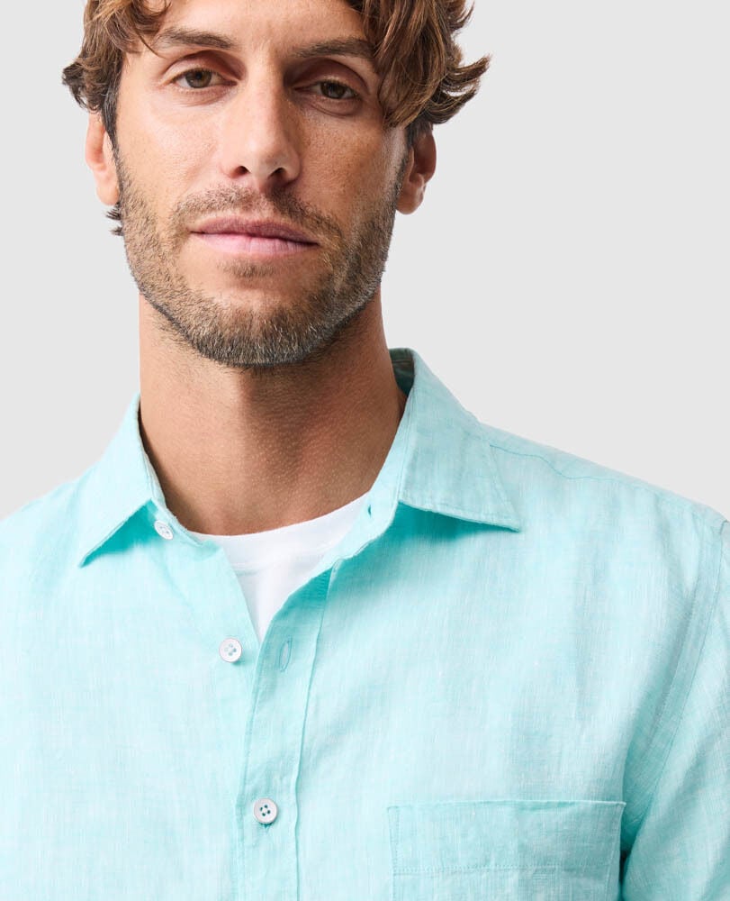 Coromandel Sports Fit Shirt, MINT, Detail 3