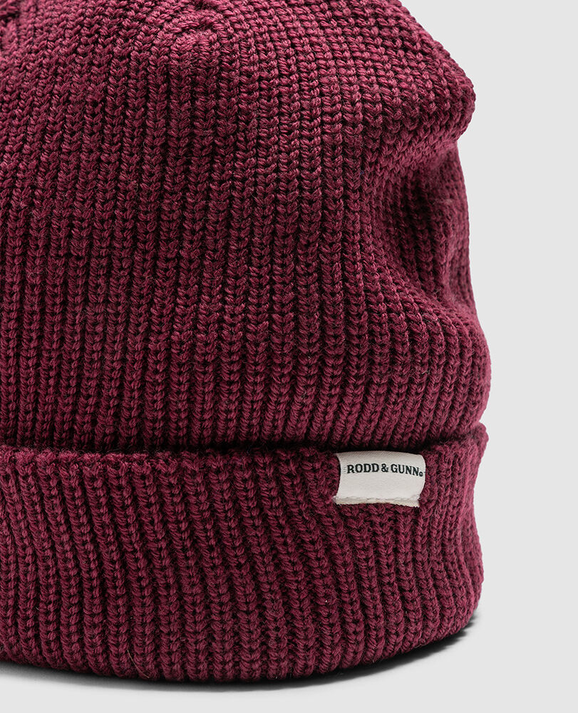 Gunn Beanie, CHIANTI, Flat Lay