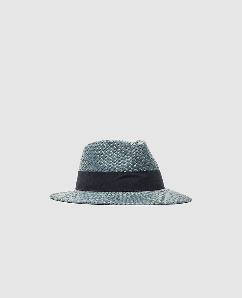 Hampden Hat, DENIM NAVY, Off Front