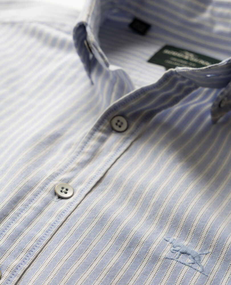 Chemise Gunn Oxford &agrave; rayure&nbsp;4, CHAMBRAY, Detail 2