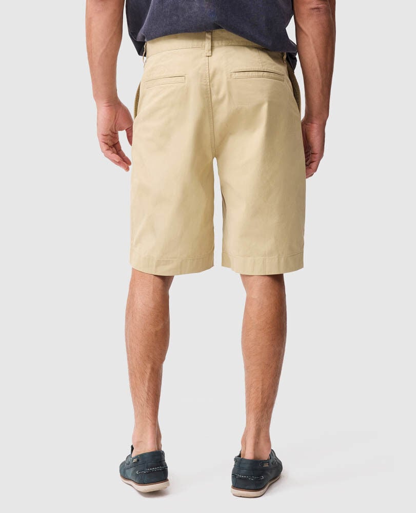 Egmont Village Relaxed Fit 9" Short, SAND, Back