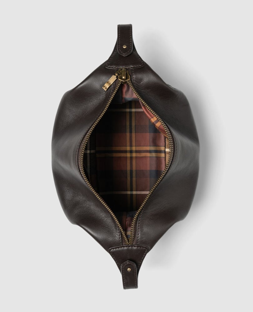 Kingston Shave Bag, CHOCOLATE