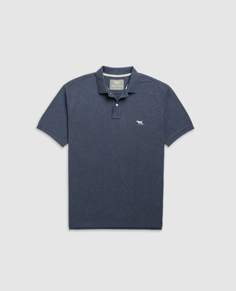 The Gunn Original Fit Polo, ADRIATIQUE, Flat Lay