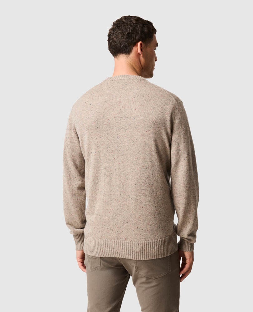 Stewart Island Knit &middot; Sand XL, SAND, Back