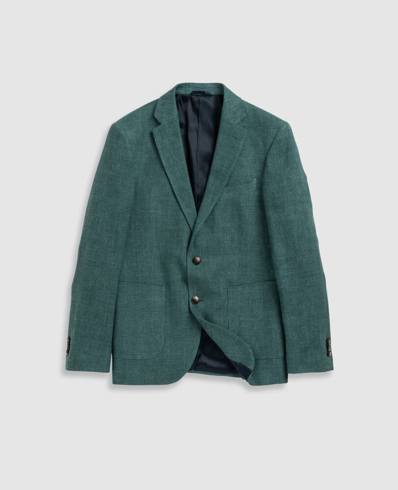 The Cascades Sports Fit Jacket, PINE, Flat Lay