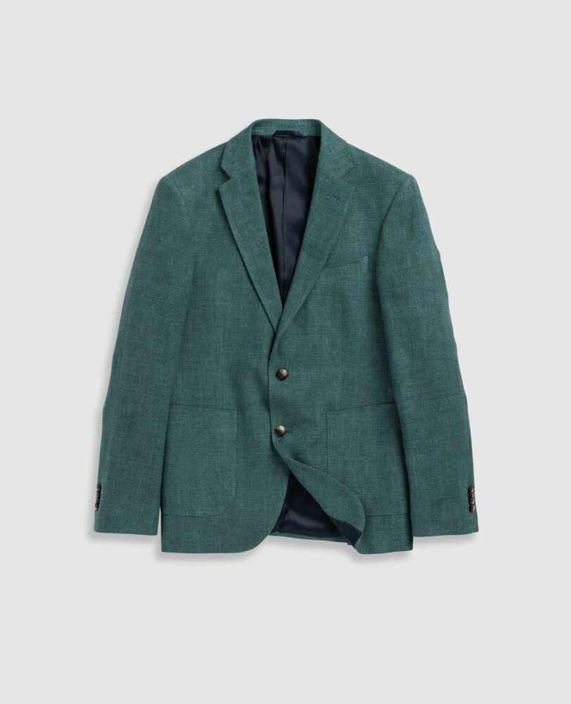 The Cascades Sports Fit Jacket, PINE, Flat Lay