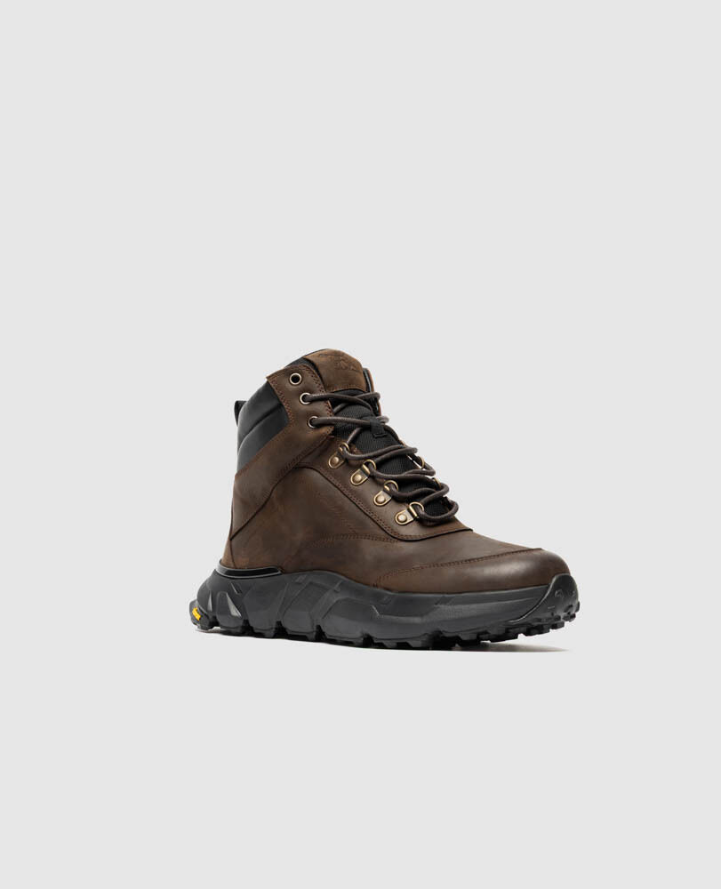 Bottine Vibram Remarkables, CHOCOLAT, Off Front