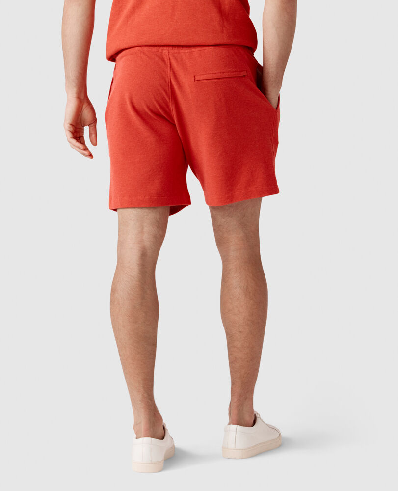Pique 7" Resort Short, FIESTA, Back