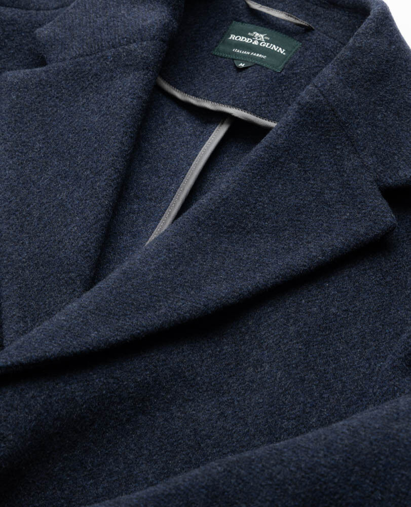 Colwood Coat · Navy Marle LG, MARINEBLAU-MARLE, Detail 2