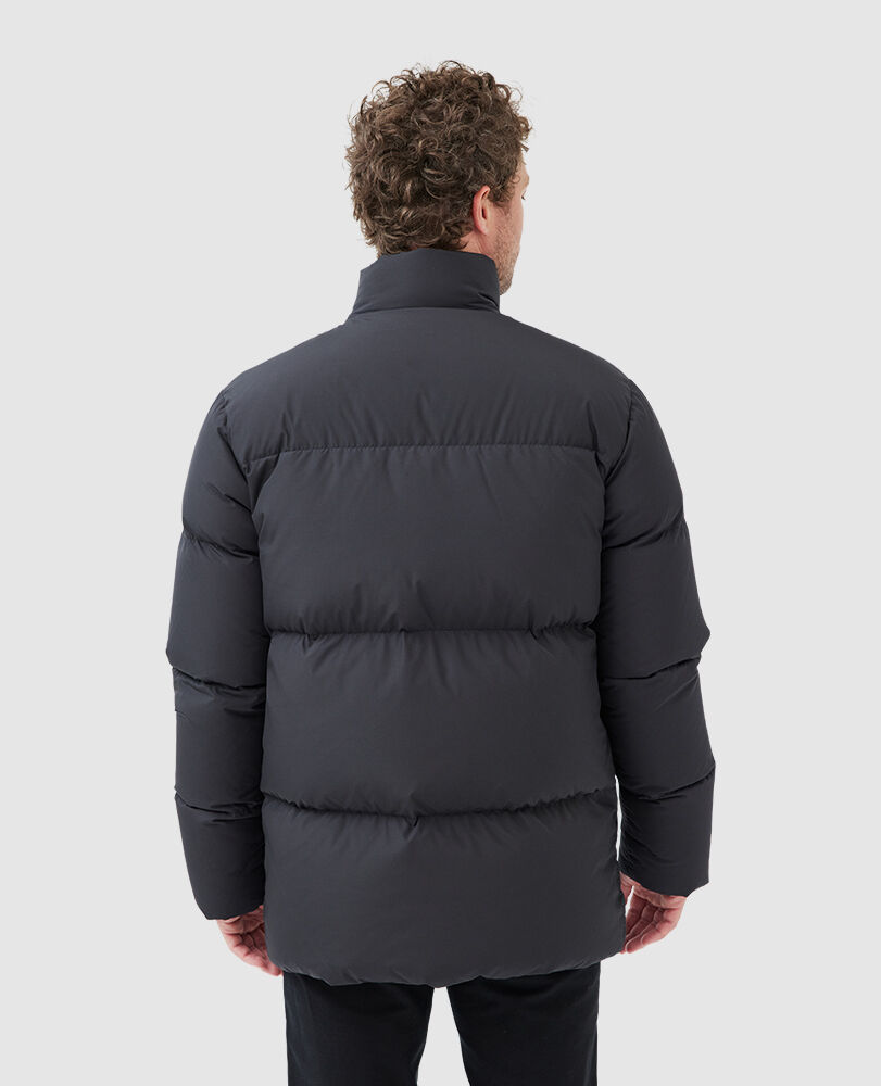 Veste en plumes Ohau, NOIR, Back