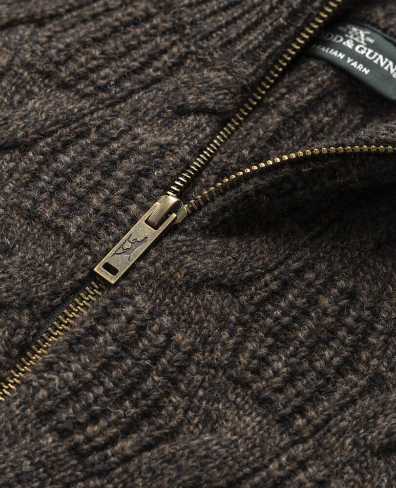 Challis Knit, TOBACCO, Detail 2
