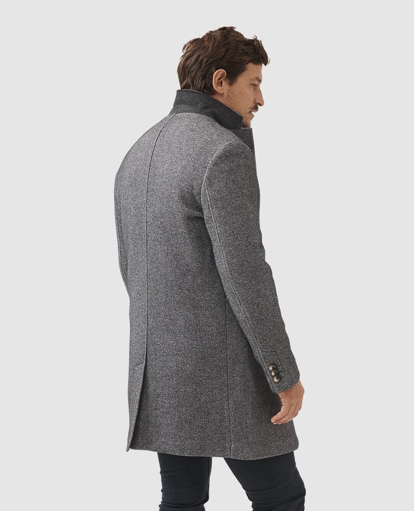 Calton Hill Coat, ASH, Back