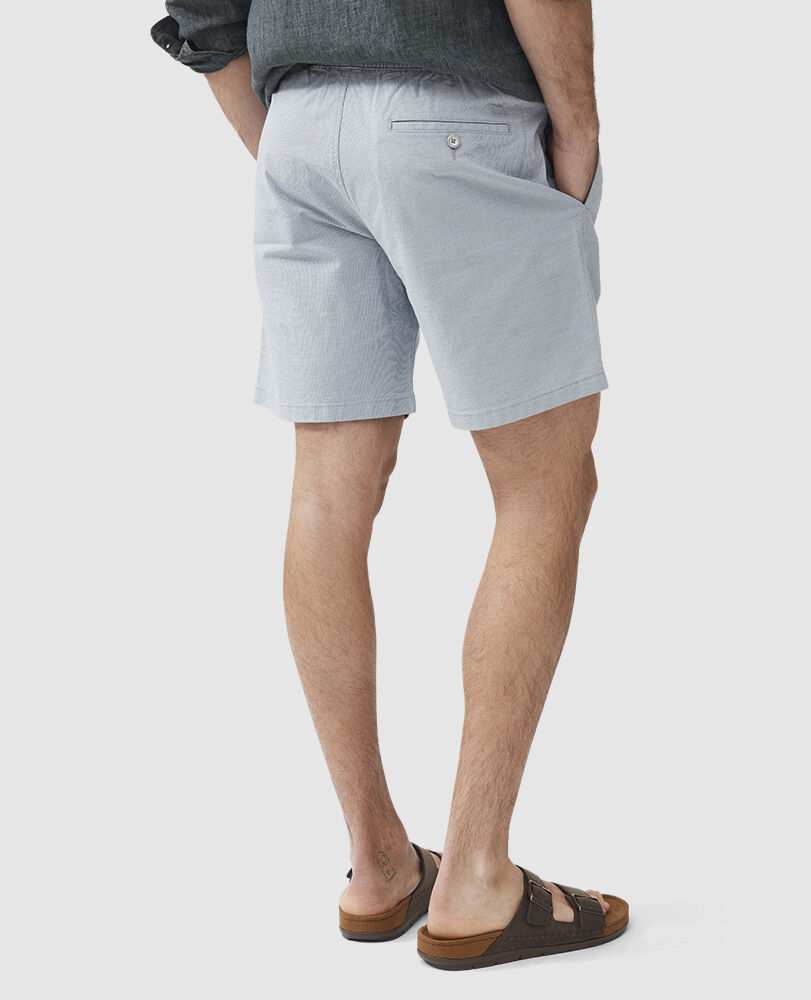 Short taille elastique Gunn, 18 cm, CRÉPUSCULE, Back