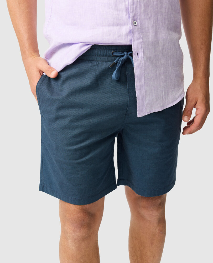 Gunn 7" Resort Short, BLUESTONE, Detail 3