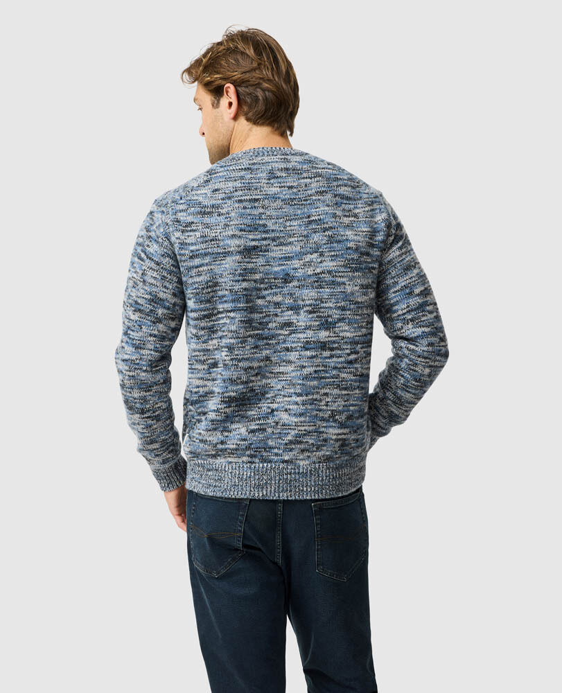 Gainford Knit, INDIGO, Back