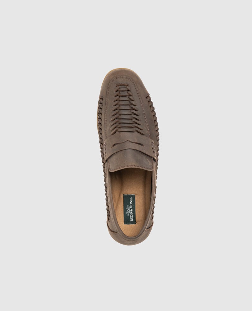 Gisborne Huarache Slip On, CHOCOLATE