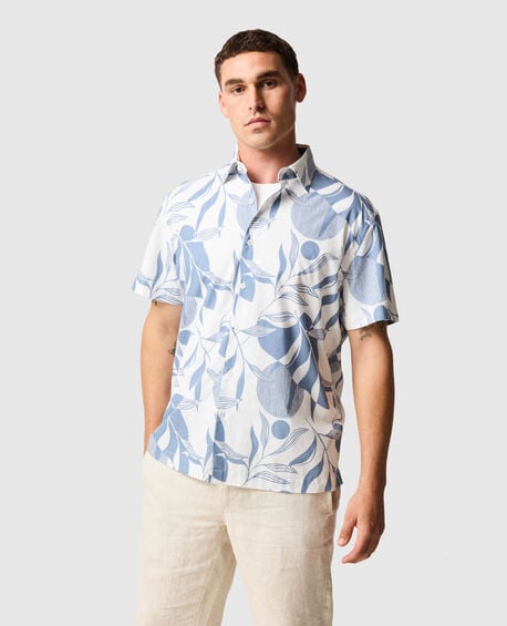 Carrington Shirt, STONEWASH