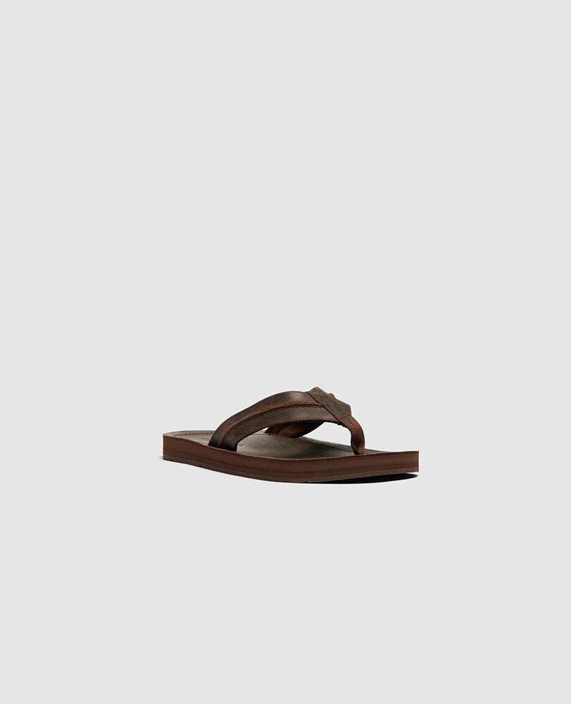 Piha Jandal, CHOCOLATE, Off Front