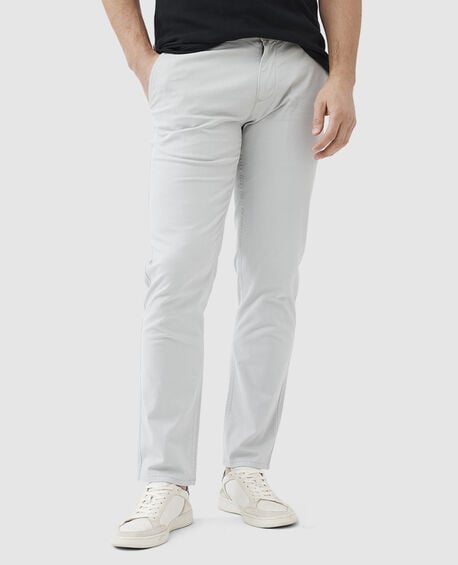 Pantalon chino droit thomas road, GALET