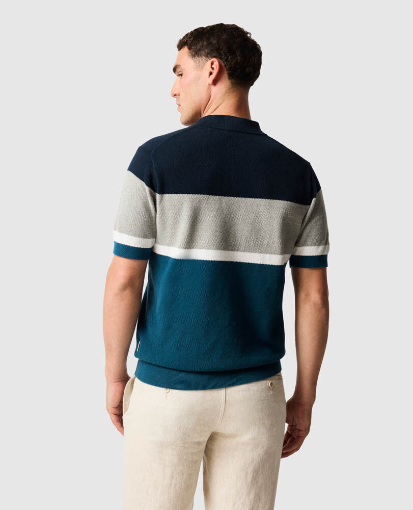 Brunswick Knit, BLEU SARCELLE, Back