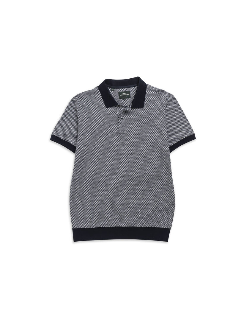 Polo Leeson coupe sportive, ACIER, Flat Lay