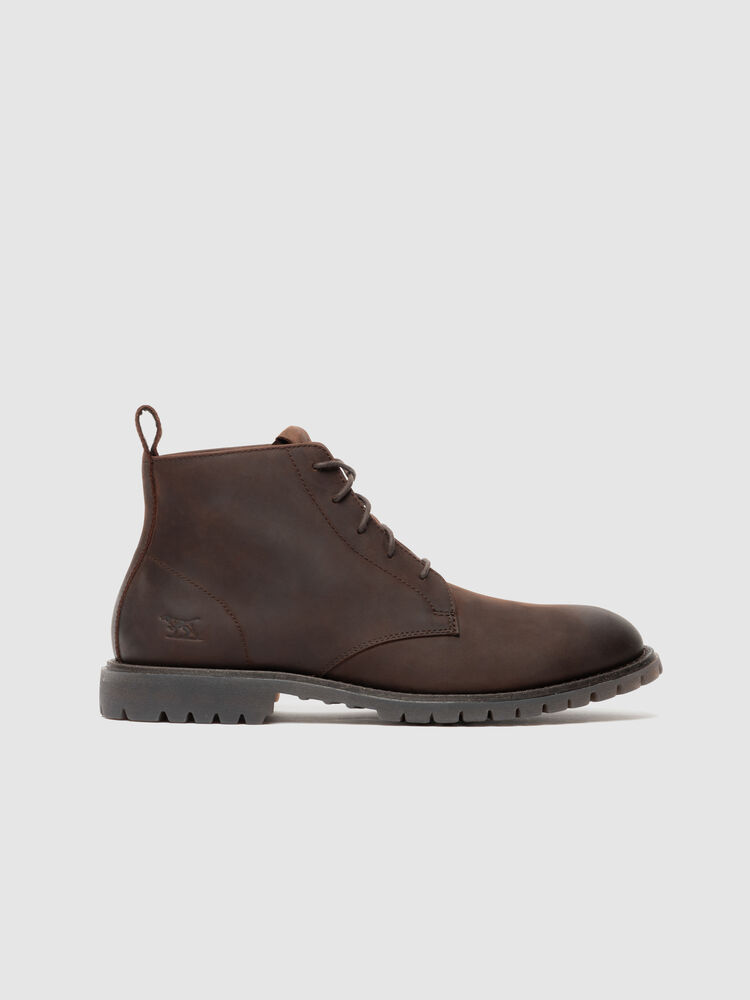 Clearview Chukka Boot, REDWOOD, Front