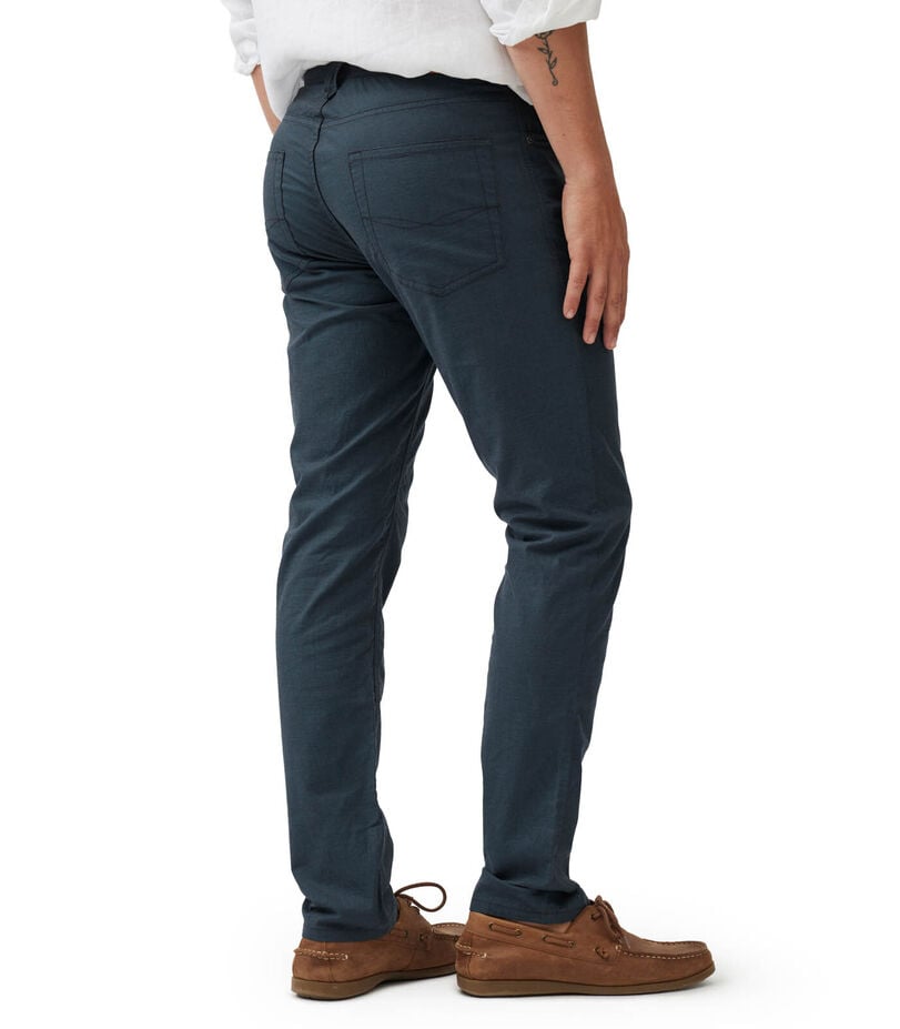 Gunn Straight Fit Jean, BLUESTONE, Back