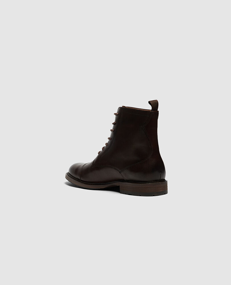 Drury Military Boot, TESTA DI MORO, Flat Lay