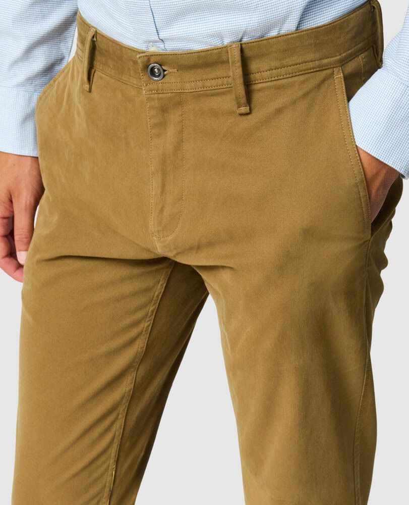 Pantalon chino Thomas Road 2.0, BRUN, Detail 3