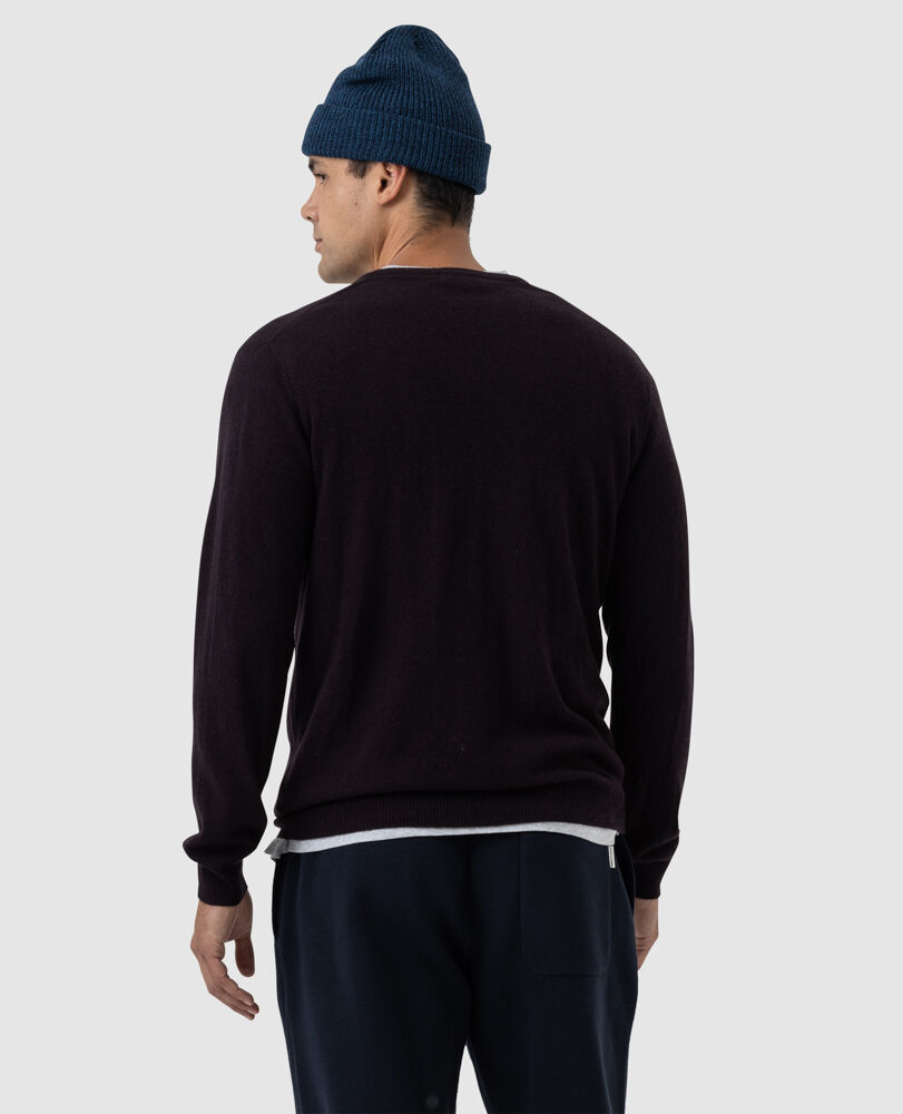 Inchbonnie Knit, BLACK FIG, Back