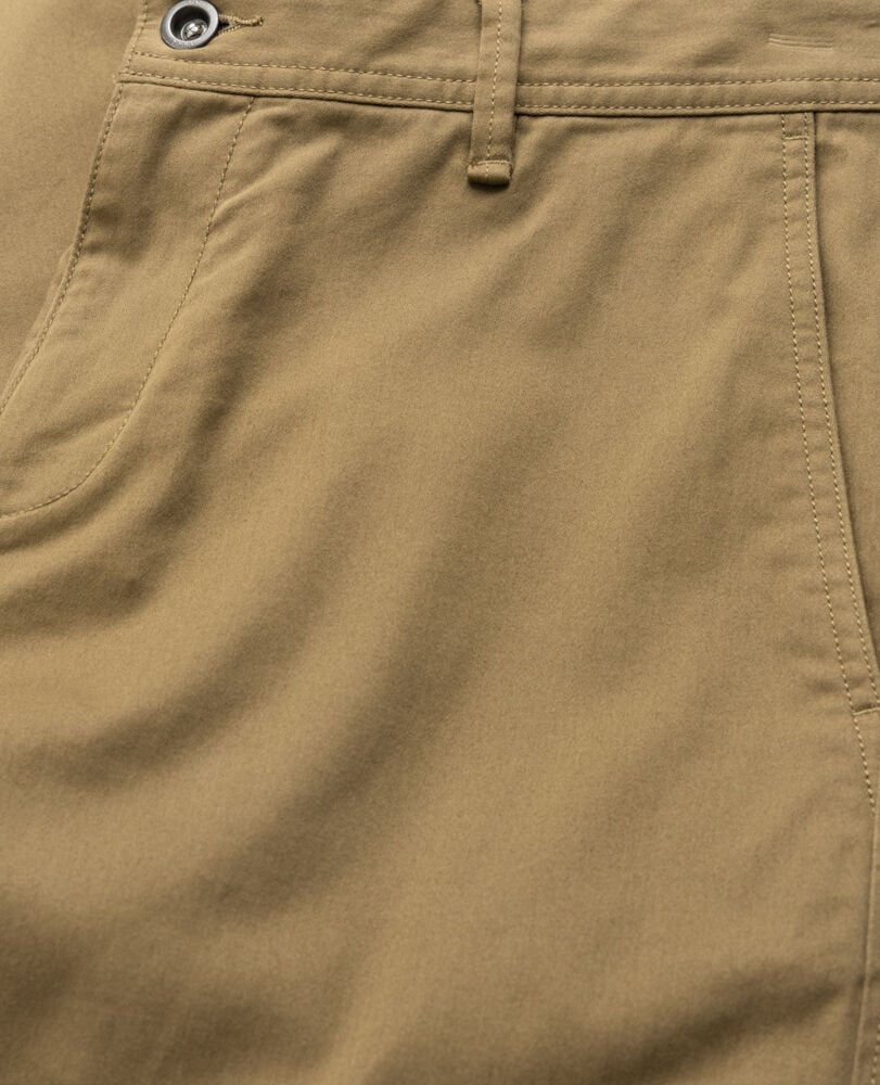 Pantalon chino droit thomas road, CAMEL