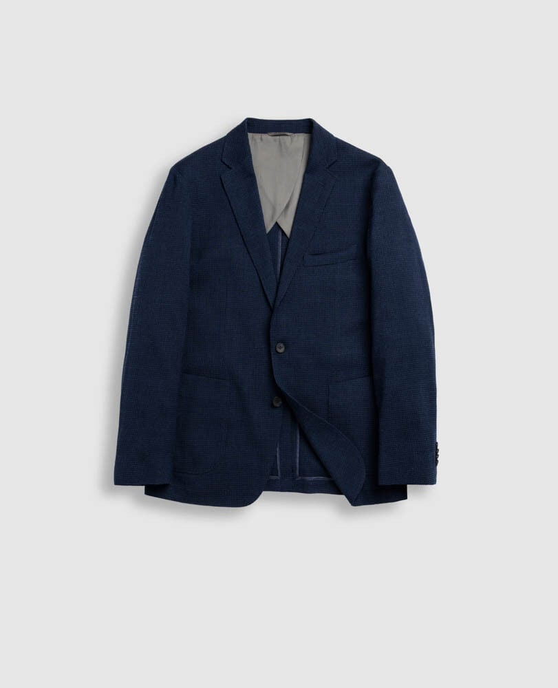 Holdens Bay Sports Fit Jacket, MIDNIGHT, Flat Lay