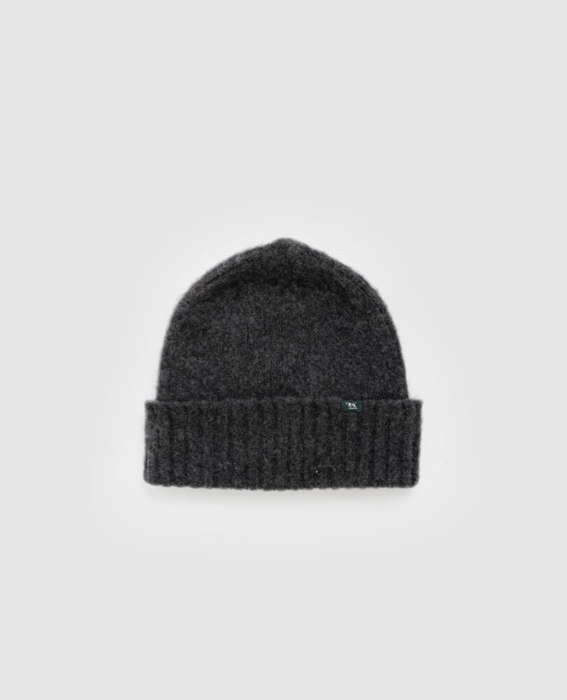 Riversdale Beanie, CHARCOAL, Front