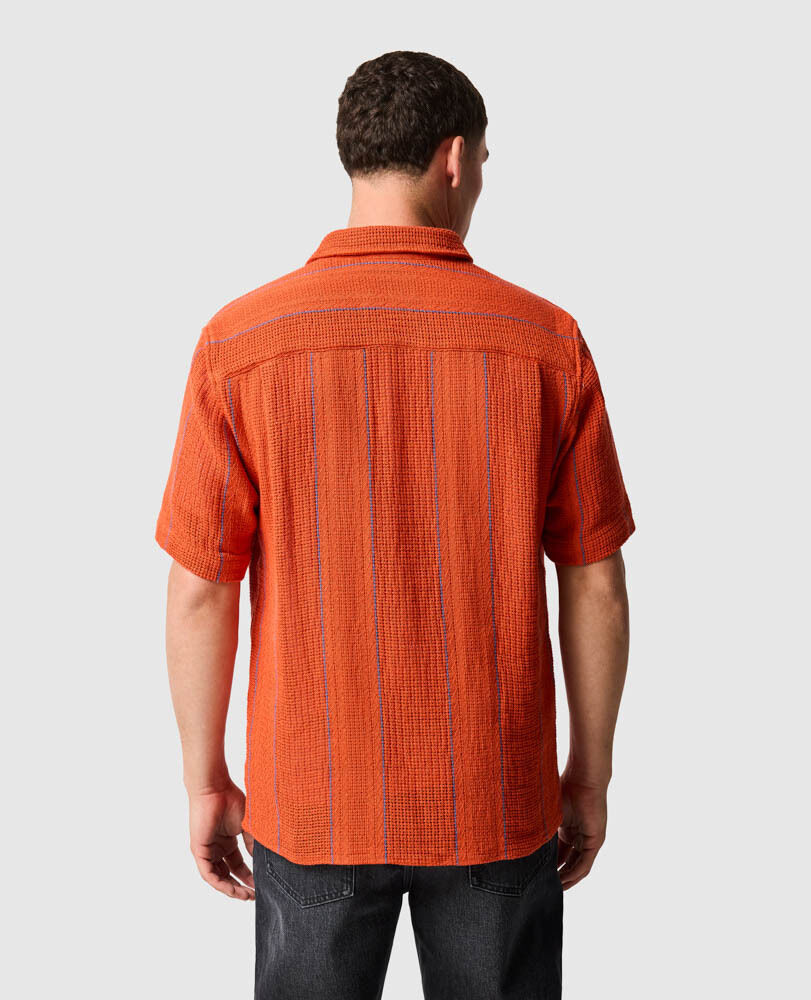 Point Break Shirt, TANGERINE, Back