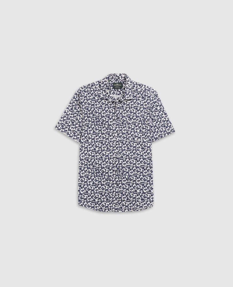 Jameison Bay Shirt, NAVY, Flat Lay