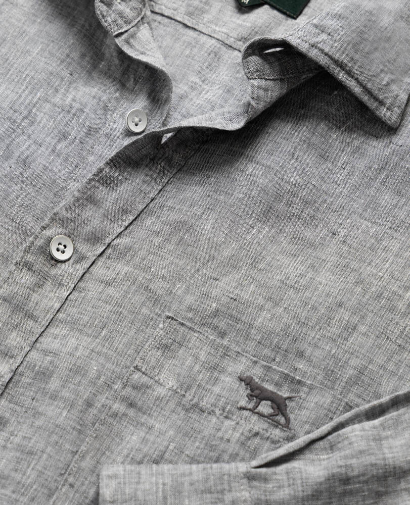Coromandel 2 Sports Fit Shirt, SMOKE, Detail 2