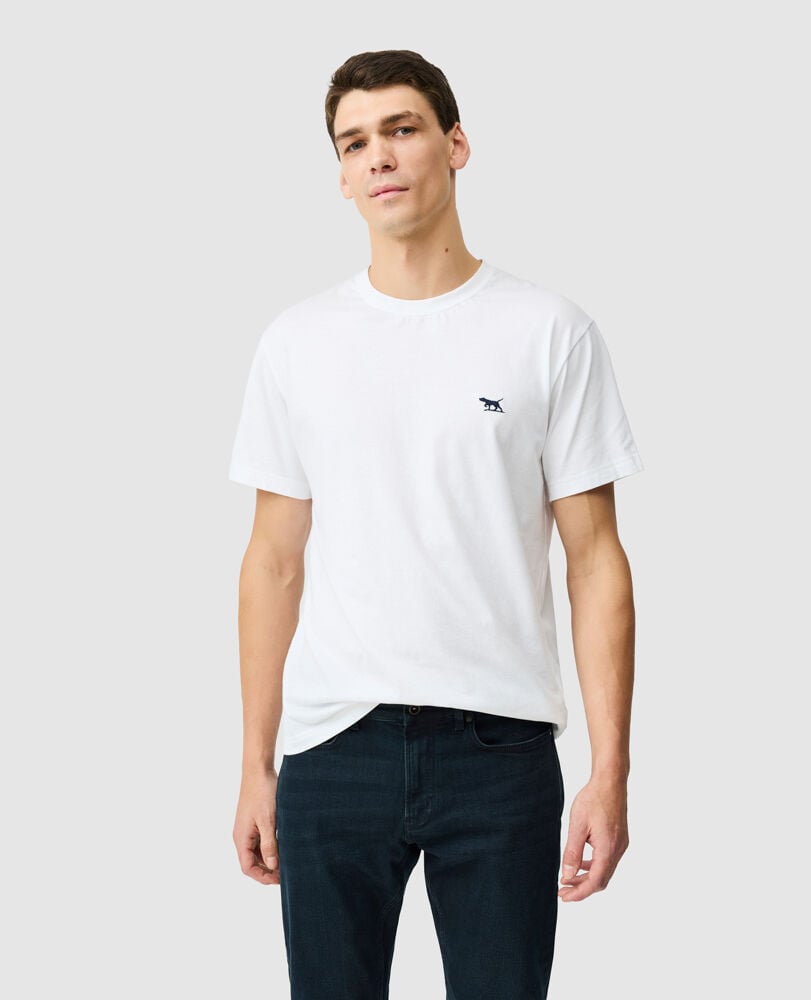 The Gunn Sports Fit Tee 2.0, SNOW, Front