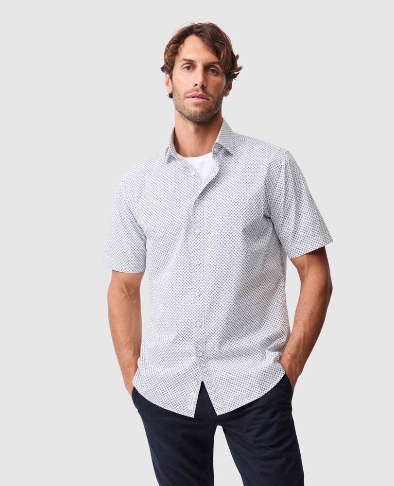 Fourviews Shirt, PORCELAIN, Front