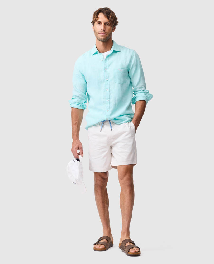 Coromandel 2 Sports Fit Shirt, MINT, Off Front