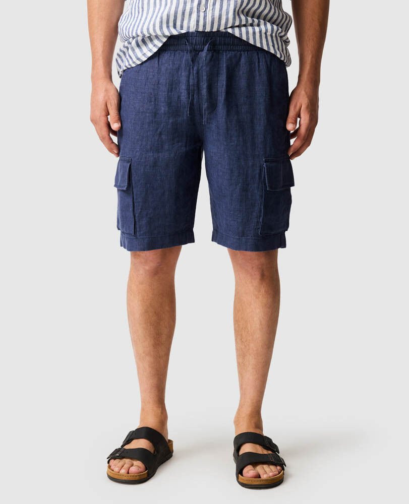 Palmers Island Cargo-Shorts, DUNKELBLAU, Front