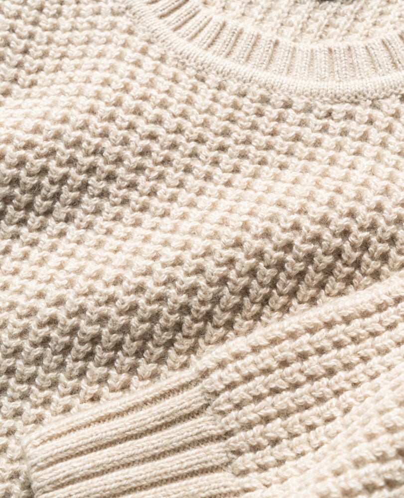 Huntly West Knit, NATURAL, Detail 2