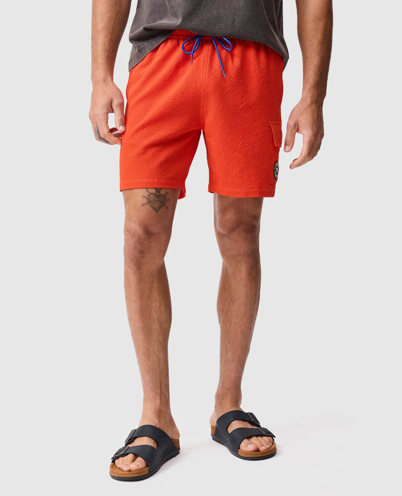 Winterton River Swim Short &middot; Sunset LG, SUNSET, Front