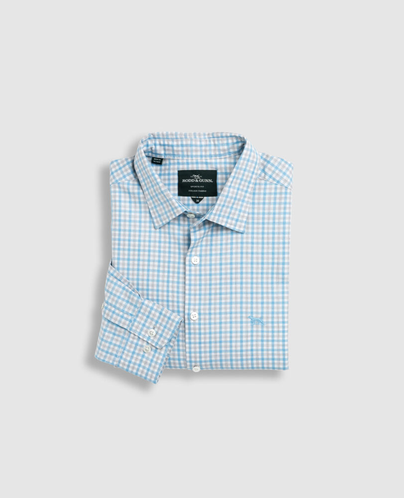Kingsley Heights Sports Fit Shirt, GLACIER, Detail 2