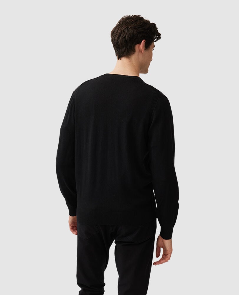Phoenix Knit, NOIR, Back