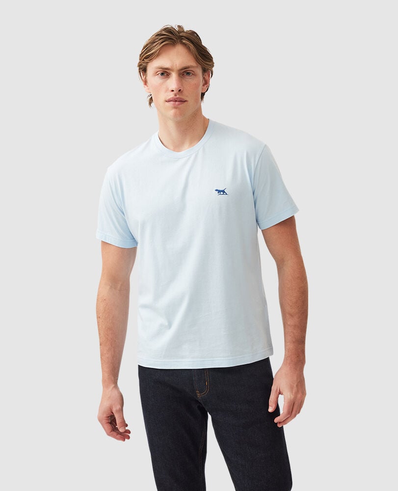 The Gunn T-Shirt , ICE BLUE, Front
